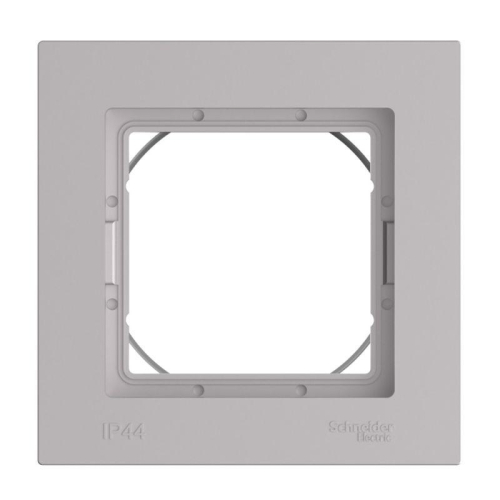 Рамка 1-м AtlasDesign Aqua IP44 алюм. SE ATN440301