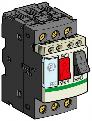 Выключатель автоматический 13-18А комбинир. расцеп. + кон. SchE GV2ME20AE11TQ