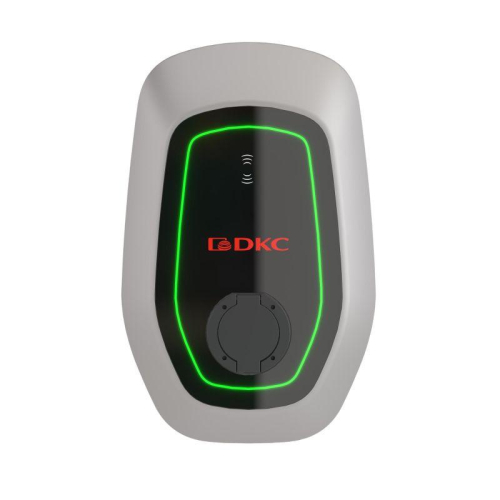 Станция зарядная переменного тока (AC) - EOS Зарядка (EOS Charge) 7.4кВт T2S - RFID - WiFi - LAN - Power Meter DKC EC7SMETS