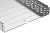 Лоток листовой перфорир. 600х100 L3000 сталь 1.2мм оцинк. IEK CLP10-100-600-3