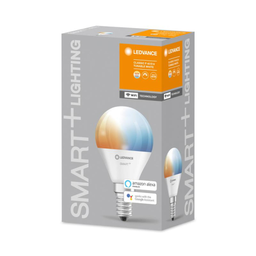 Лампа светодиодная SMART+ WiFi Mini Bulb Tunable White 40 5Вт/2700-6500К E14 LEDVANCE 4058075485617