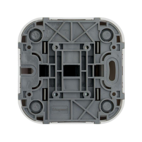 Выключатель 2-кл. ОП Quteo 10А IP20 10AX бел. IEK 782202