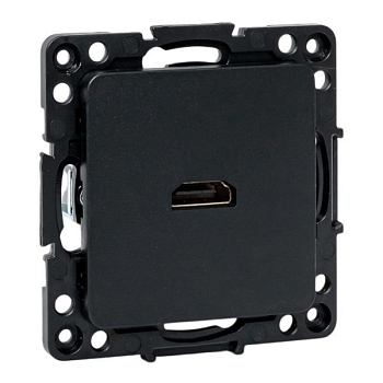 Розетка Стокгольм HDMI механизм черн. EKF EZA00-327-10