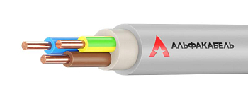 Кабель NYM-J 3х1.5 0.66кВ (уп.50м) АЛЬФАКАБЕЛЬ 05131