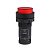 Кнопка с подсветкой OptiSignal Compact D22 С7-PL-M410 красн. 1НО 230В AC XB7NW34M1 КЭАЗ 362101