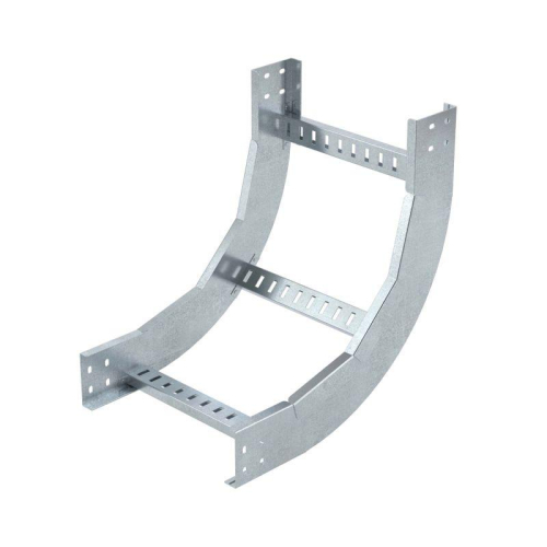 Угол вертикальный внутренний 90град. 80х200 R900 в компл. с крепежн. элемент. и соед. пластинами цинк-ламель DKC LIH8920KZL