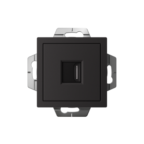 Розетка HDMI AtlasDesign механизм карбон SE ATN001080