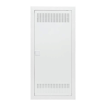 Щит комбинированный встраив. Nova 2 DIN-рейки + 2 монтаж. платы 4 габарит IP41 с метал. перфорированной дверью EKF nv-cb-pmd-2+2