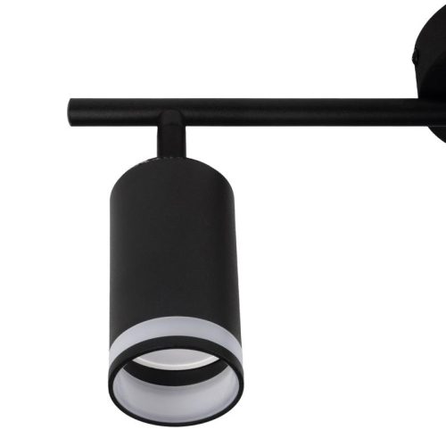 Светильник PCL-0103 3xGU10 IP20 230В BL настен./потолочн. декор. под лампу JazzWay 5066427