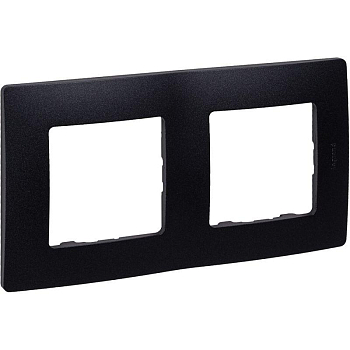 Рамка 2-м Etika антрацит IEK 672582
