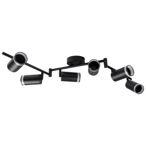 Светильник PCL-0306 6xGU10 IP20 230В BL настен./потолочн. декор. под лампу JazzWay 5066601