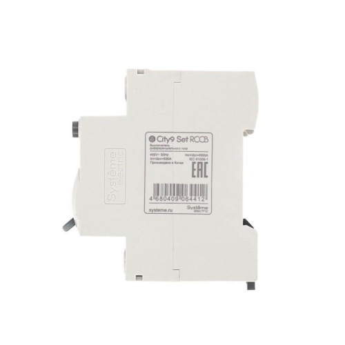 Выключатель дифференциального тока City9 Set 4п 63А 100мА A-S 400В SE C9R76463