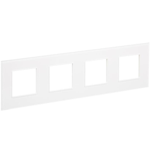 Рамка 4-м SKANDY SK-F24W стекло арктич. бел. IEK SK-M42-G-K01