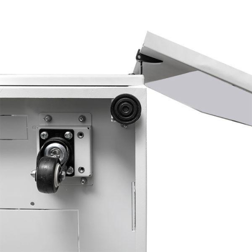 Шкаф напольный 19дюйм TERACOM PRO 33U 600х800мм двери стеклян. с замком-ручкой и метал. сер. EKF TRP-NTC-3368-41G