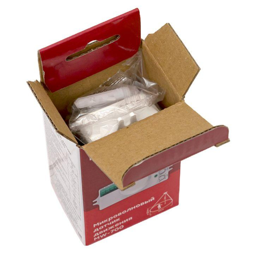 Датчик движения микроволновый MW-700 1200Вт 360град. до 10м IP20 бел. PROxima EKF dd-mw-700