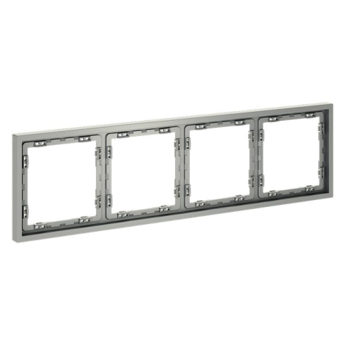 Рамка 4-м S70 пластик. сталь Voltum VLS100405