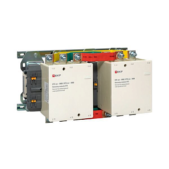 Контактор реверсивный КТЭ 400А кат. 380В AC 2НО EKF ctr-b-r-400-380