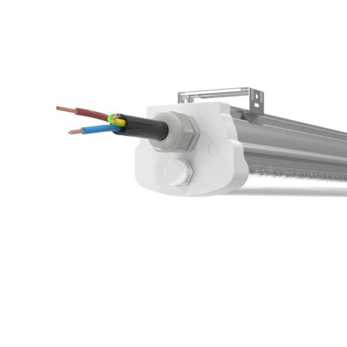 Светильник светодиодный ДСП WP 20 C 80W W 840 L1500 1500х74х60мм 80Вт 4000К IP66 пылевлагозащ. бел. Русский Свет 27072023749