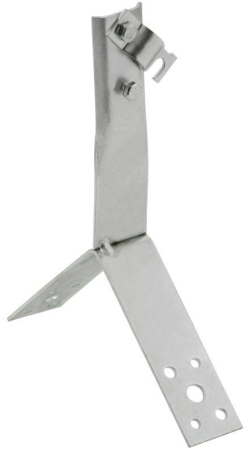 Держатель проводника круглого 6-10мм конька винт. H=80мм нерж. сталь IEK ZDP80-20-4-16-80