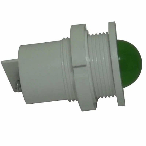 Лампа светодиодная СКЛ-11А-Л-2-220 220В 50Гц/пост. диаметр посадочного отверстия 27мм УХЛ2.1 зел. Реле и Автоматика A8021-78103714