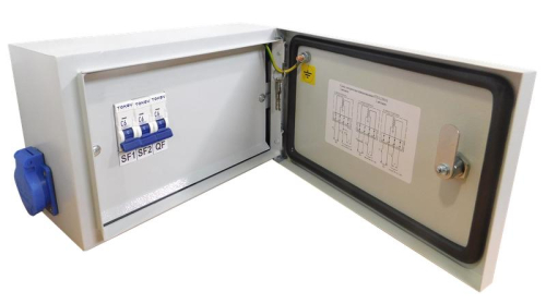 Ящик с понижающим трансформатором ЯТП 0.25 230/36 (3 авт. выкл.) IP54 TOKOV ELECTRIC TKE-TT13-36-250-54