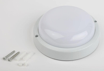 Светильник светодиодный SPB-201-1-40К-015 15Вт 4000К IP65 1425лм 170x170x37 ЖКХ СВЧ с датчиком движения Эра Б0047632