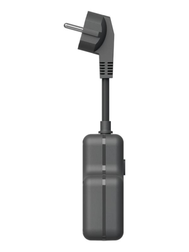 Удлинитель с сетевым фильтром 3х0.3м 10А 2USB + 1USBC 2500Вт ПВС 3х1 компакт черн. КОСМОС FRKsm0.3m-3g(B)USB