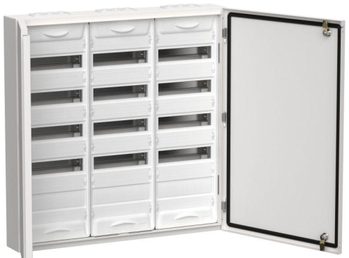 Корпус ЩРн-180 (3х60) TITAN 5 835х830х140 IP54 метал. бел. IEK TI5-50-N-3X060-54