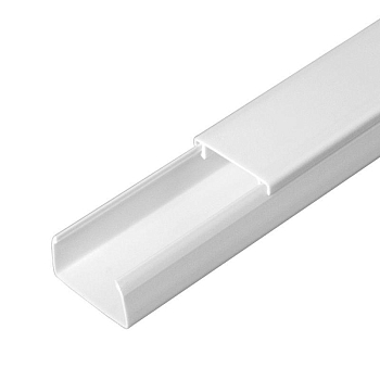 Кабель-канал 25х16 L2000 с двойн. замком бел. Промрукав PR03.0050