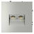 Розетка компьютерная 2-м СП S70 RJ45 + RJ45 кат.6 механизм сталь Voltum VLS060205