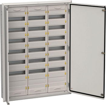 Корпус ЩРв-252 (3х84) TITAN 5 1130х885х130 IP31 сер. метал. IEK TI5-50-V-3X084-31-7035