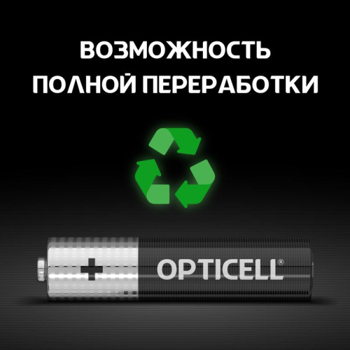 Элемент питания алкалиновый AAA/LR03 (блист.12шт) Basic Opticell 5051011/6051011