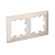 Рамка 2-м AtlasDesign Air жемчуж./дым. бел. SE ATN220402