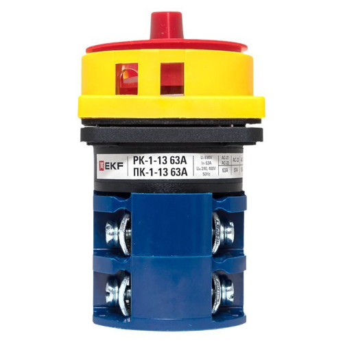 Переключатель кулачковый ПК-1-13 63А 3п "0-1" с блокировкой IP65 PROxima EKF pk-1-13-63-a65