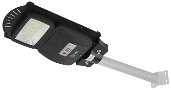 Светильник 20Вт 5000К IP65 400лм консольный на солнечной батарее SMD с кронштейном с датчиком движения ПДУ Эра Б0046798