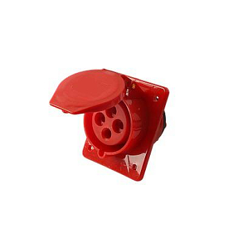 Розетка стационарная СП PPC 414 16А 4п 3Р+РЕ 380В IP44 Pro JazzWay 5072954