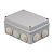 Коробка распаячная КМР-050-041 пылевлагозащ. 150х110х70 10 мембранных вводов уплот. шнур PROxima EKF plc-kmr-050-041