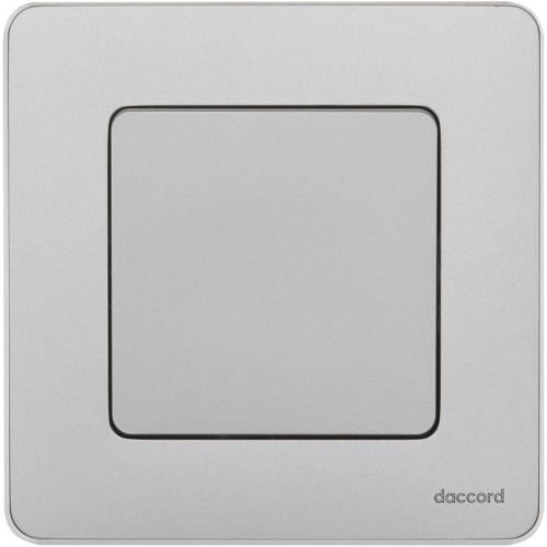 Переключатель 1-кл. Inspiria 10А IP20 250В 10AX механизм алюм. IEK 673652