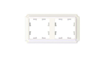 Рамка 2-м AtlasDesign Antique универс. жемчуж. SE ATN100402