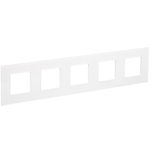 Рамка 5-м SKANDY SK-F25W стекло арктич. бел. IEK SK-M52-G-K01