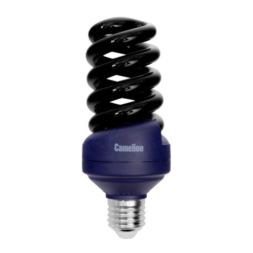 Лампа люминесцентная компакт. LH26 FS BLB 26Вт спиральная E27 220В УФ Camelion 11066