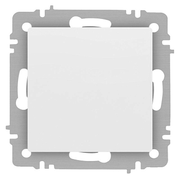 Переключатель 1-кл. СП Accent 6-103-01М 10А IP20 250В AL/CU бел. матов. Intro Б0063476