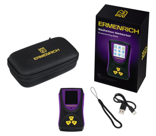 Дозиметр Ping RD50 фиолет. Ermenrich 84641