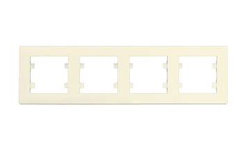 Рамка 4-м Karea RIZZ крем Makel 88010704