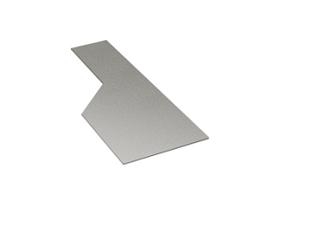 Крышка на переходник правосторонний 400/300 стеклопластик DKC GLR04030R