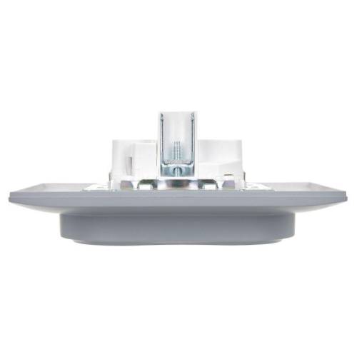 Розетка 2-м SKANDY 16А с заземл. защ. шторки в сборе SK-R07Gr сер. IEK SK-R24-16-K03-F