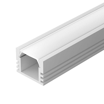 Профиль PDS-S-2000 ANOD White L2000 алюм. Arlight 018270