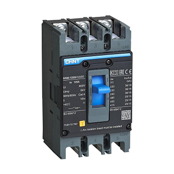 Выключатель автоматический 3п 100А 50кА NXM-125H (R) CHINT 844283