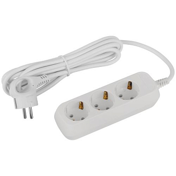 Удлинитель 3х3м с заземл. 16А IP20 GREEN LINE UDL-16-330-E ПВС 3х1 Эра Б0064970