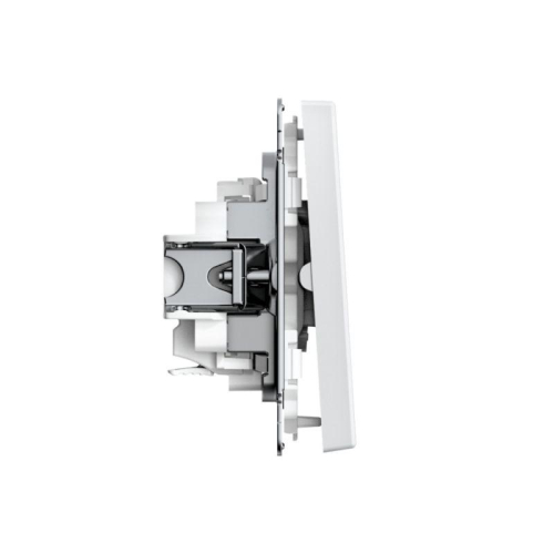 Выключатель 2-кл. ArtGallery 10AX быстрозажим. клем. механизм бел. SE GAL000151S